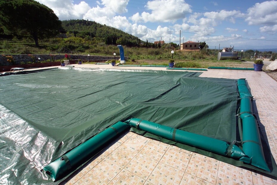 Copertura invernale per piscina