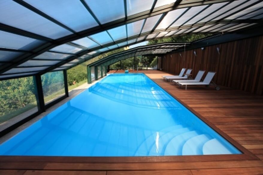 Copertura telescopiche per piscina