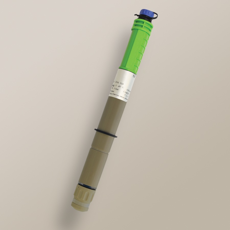 Cella amperometrica autopulente acqua calda Biossido di Cloro SCL17, ECL17, SVCL17