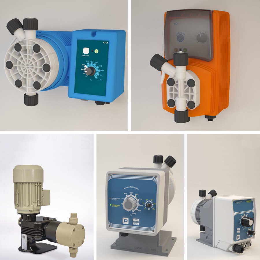 Pompe dosatrici AMS CO, KCO, TCO, VCO, K CO, T CO, V CO