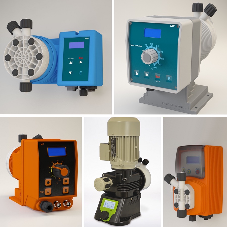 Pompe dosatrici AMS MF, KMS MF, TMS MF, VMS MF, PRIUS MF