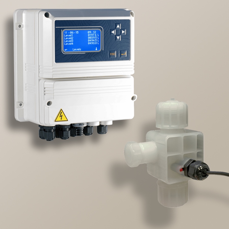 Sistemi misuratore consumo prodotti chimici e quantità acqua trattata LDLOG