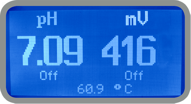 display LDpHRh WDpHRh redox pH