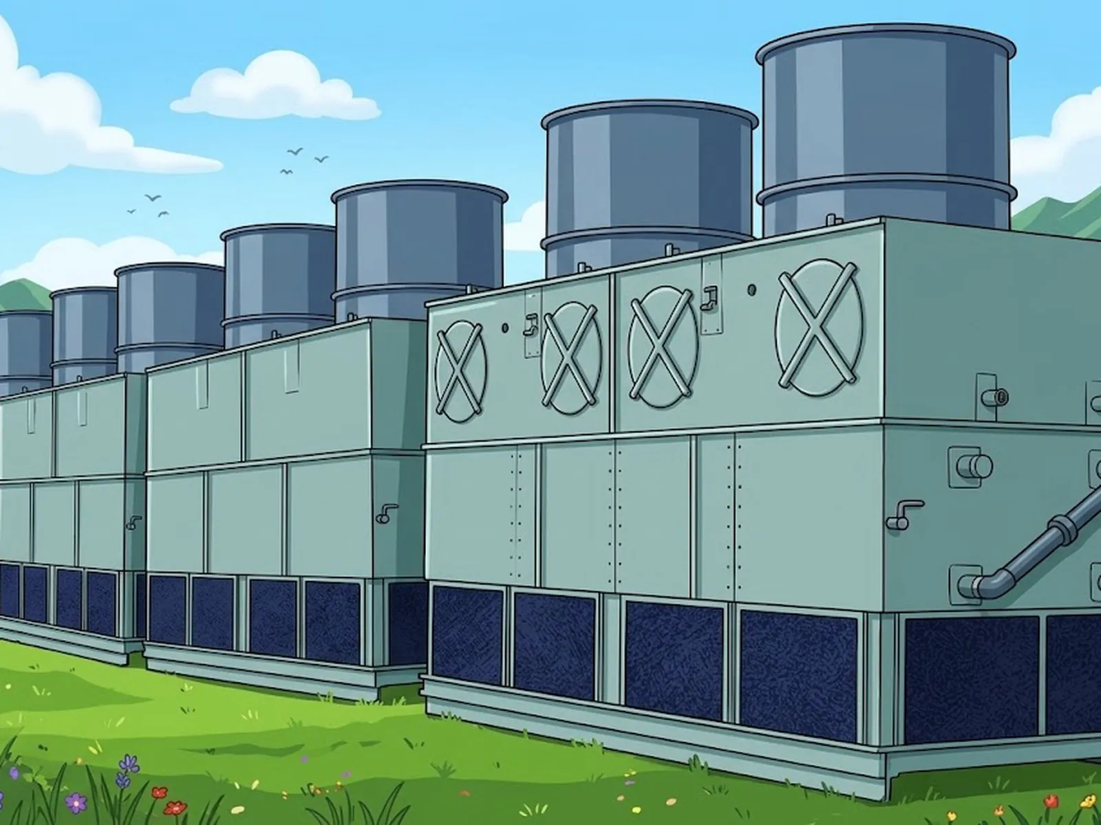 Torri evaporative
