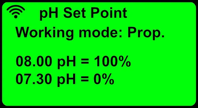 Set point del pH