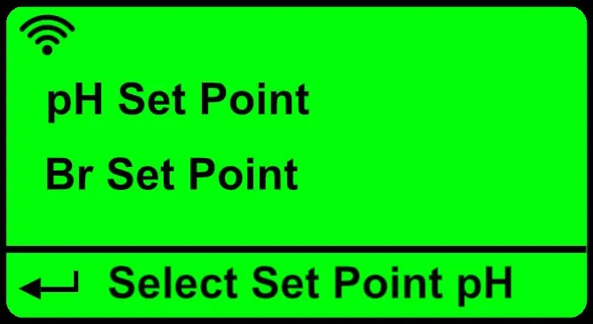 Set point del bromo libero