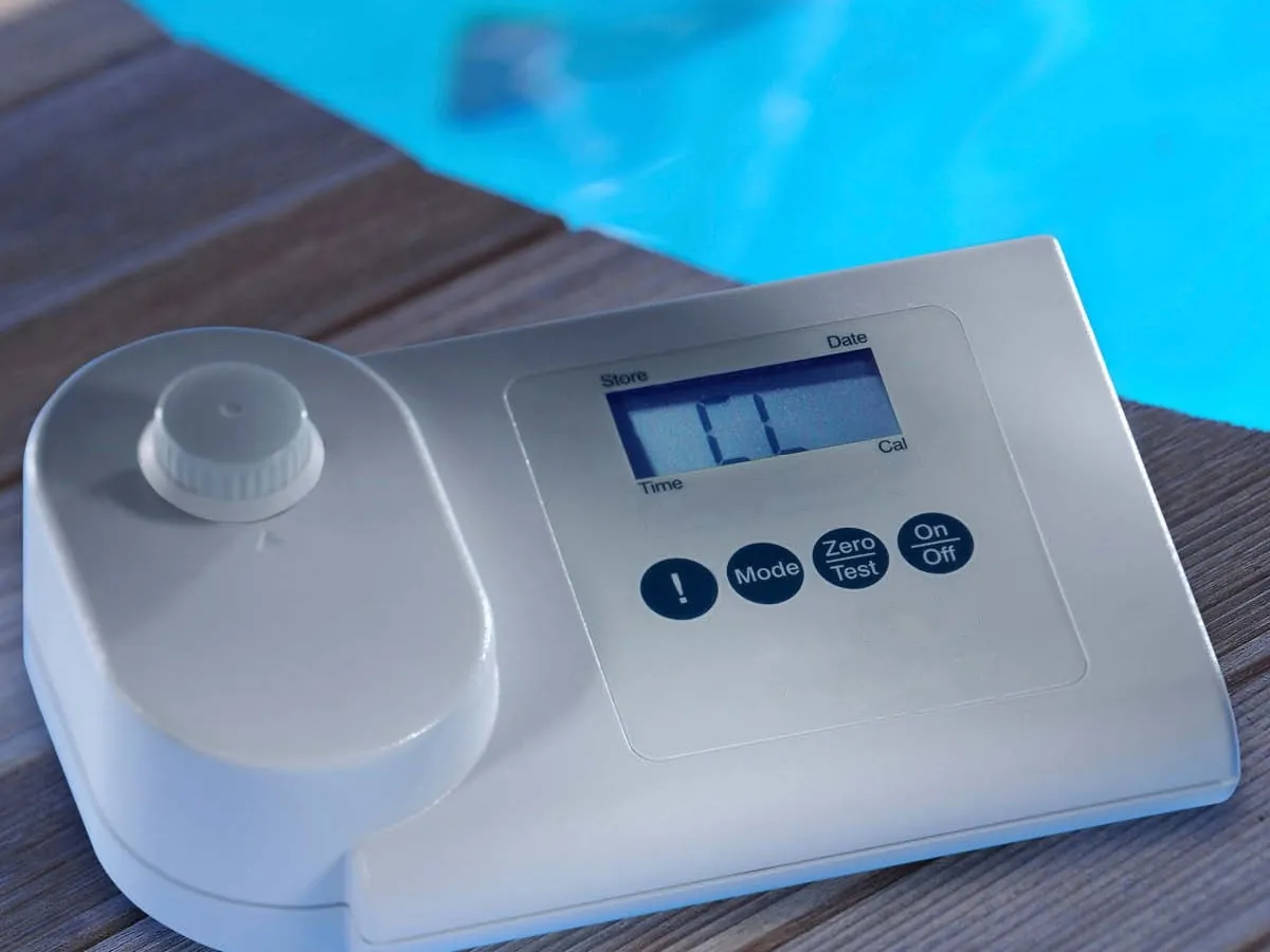 DPD photometer and principle of the colorimetric measurement