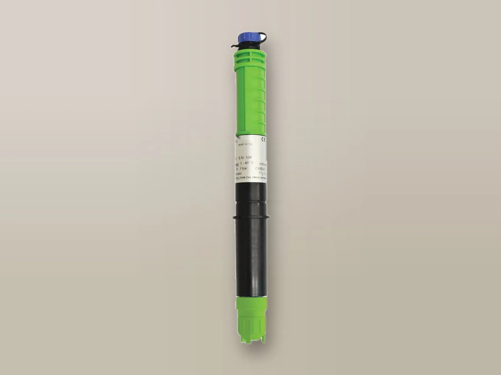 SCL8 amperometric cell for total chlorine