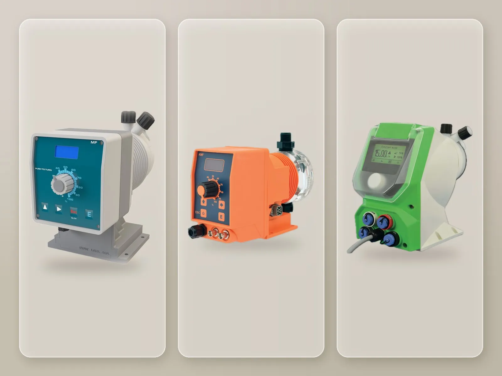 Pumps for low-viscosity liquids