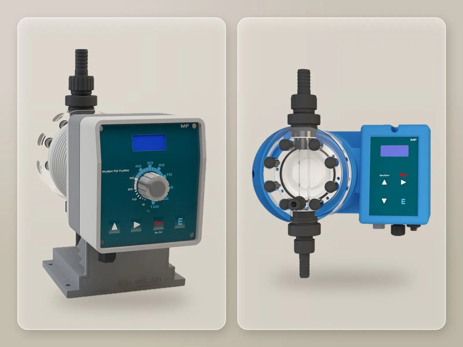 Pumps for polymers