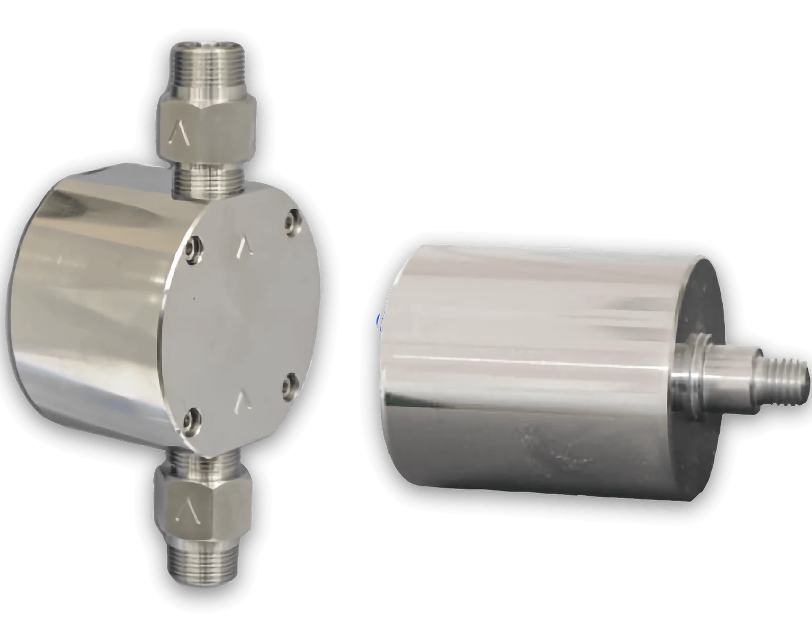 AISI 316L stainless steel pump head and AISI 420 stainless steel piston