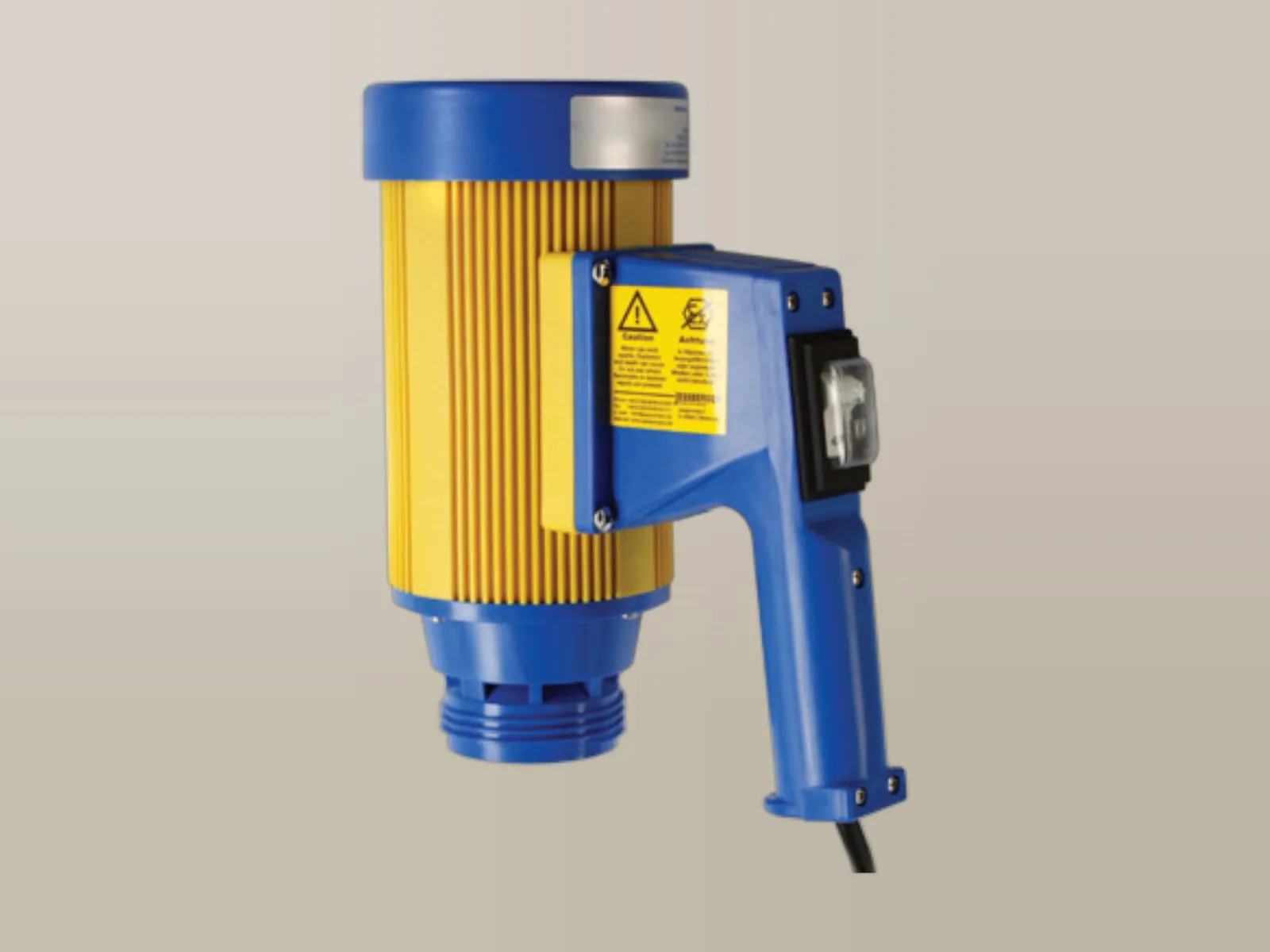 Electric motor for drum pump