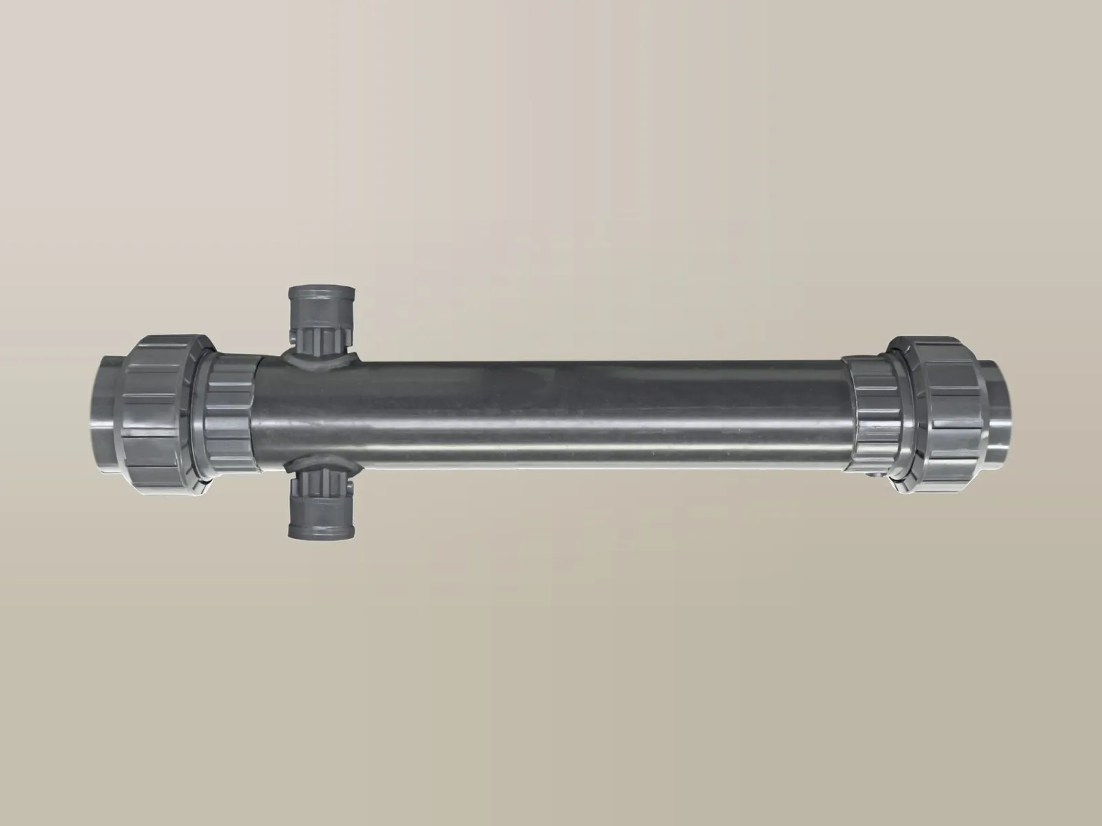 Static mixer with two inlets
