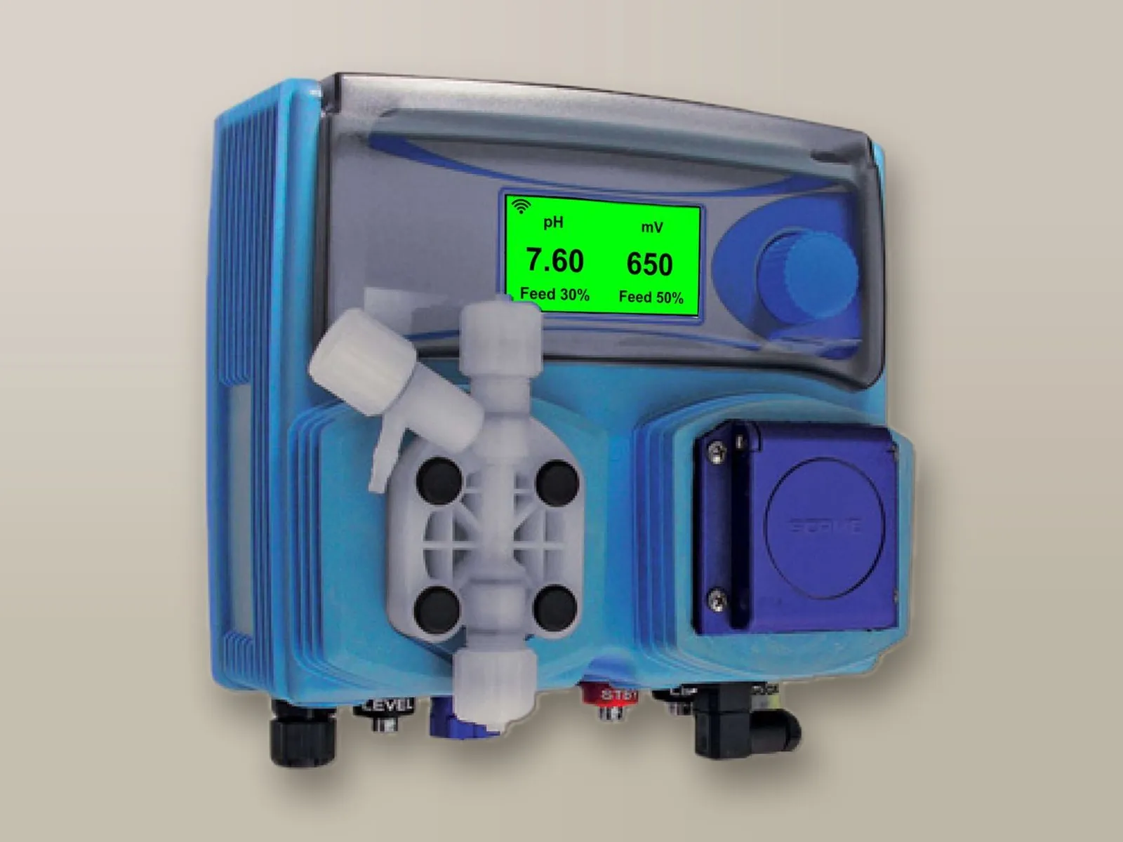 Strumento WDpHRhs con presa per l’elettrocloratore a sale