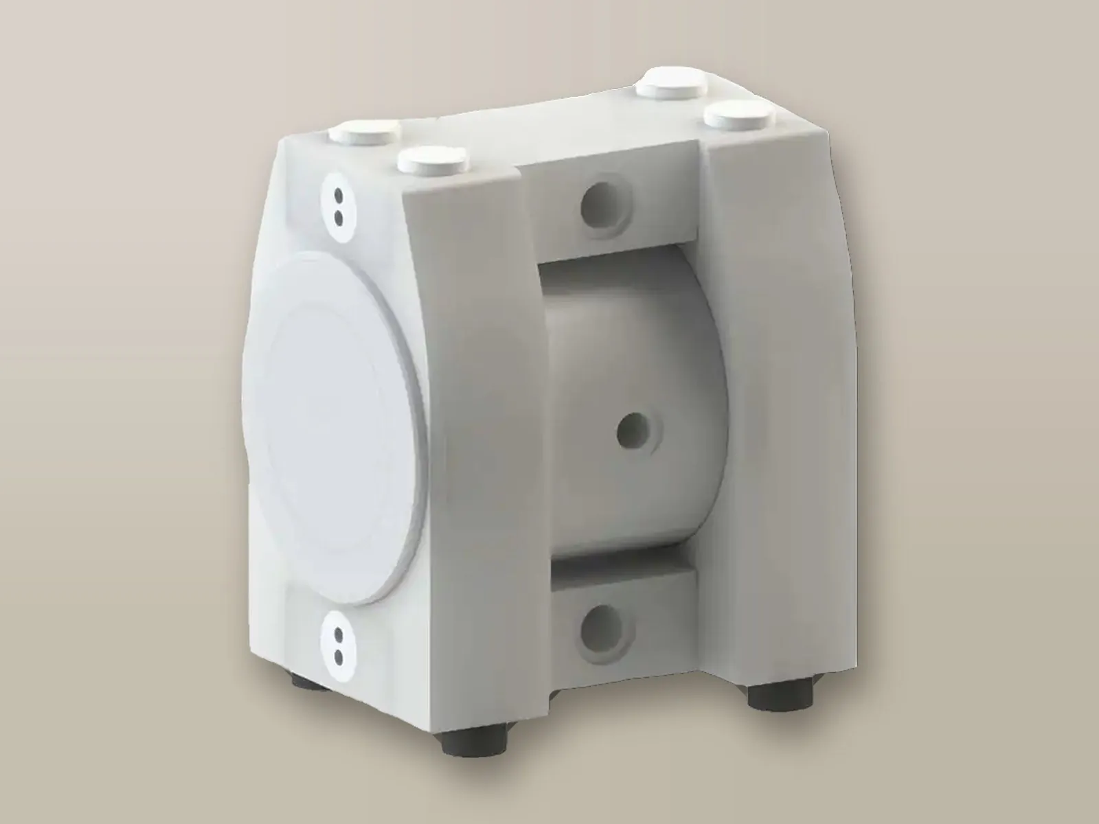 Pompa pneumatica a doppia membrana in PTFE