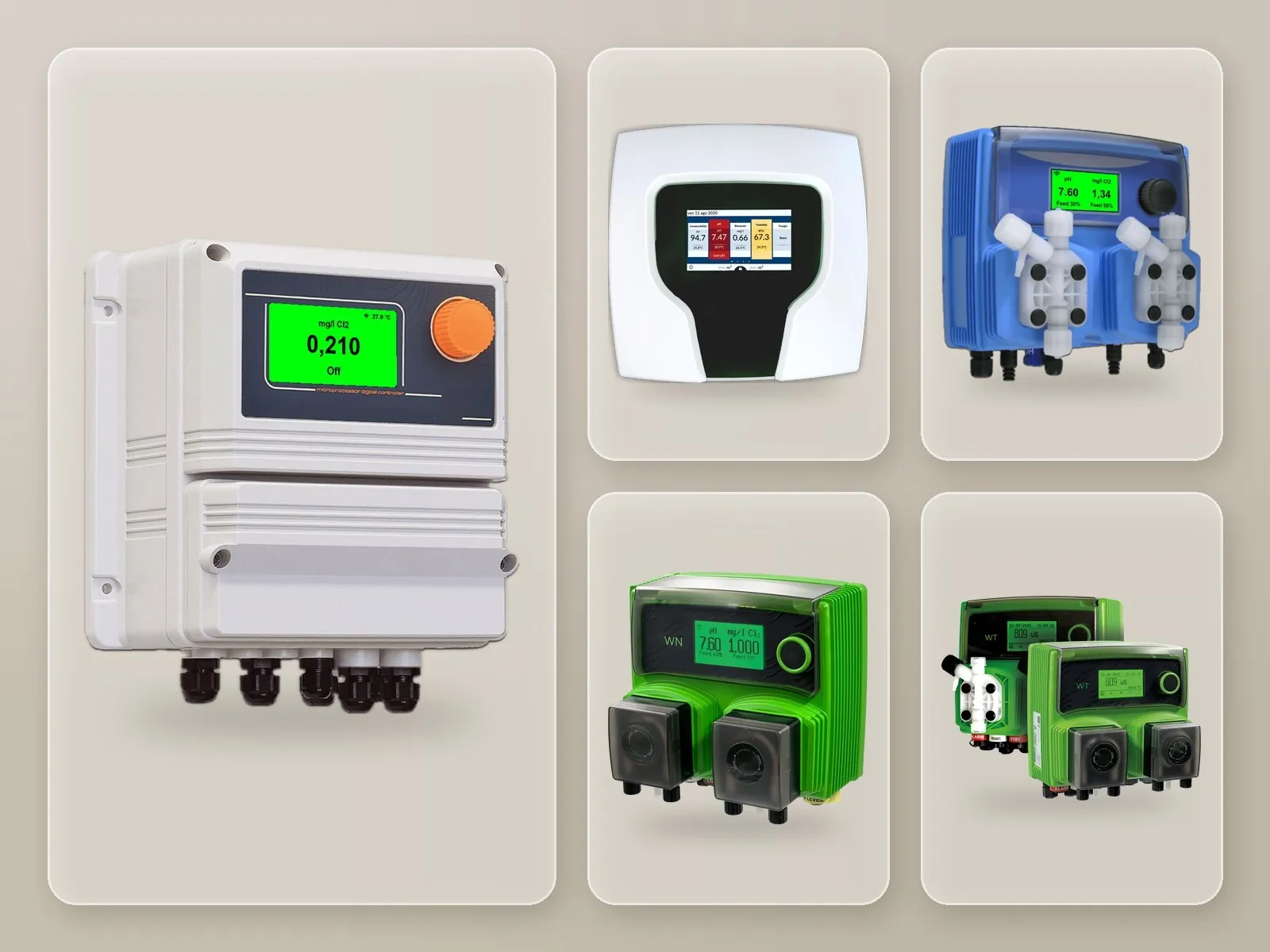 Strumenti di controllo LD, Centurio, WD, WN e WT